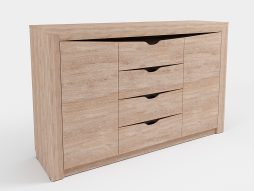 НКМ Версаль-5 секция №19 Комод (1.6м)