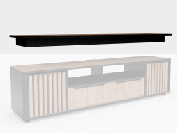 НКМ Аэлита сек. №16 крышка с подс-й для тумбы ТВ