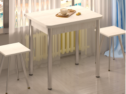 Стол СО-9 поворотно - откидной 800х600 опора хром